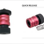 Quick release adaptor 1/4" Male to Female