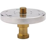 KUPO 3/8'' Head mounting plate with 5/8'' stud