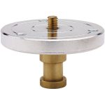 KUPO 1/4'' Head mounting plate with 5/8" stud'