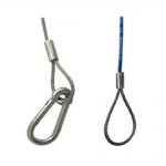 Kupo Safety Wire SWL 10kg 75cm with Carabiner