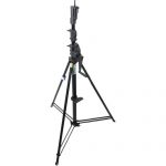 KUPO 483T BLACK 380cm Wind-Up Light Stand with 30kg load capacity