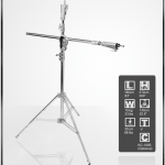 KUPO 546M Junior Boom Stand 510cm with 280cm integrated boom