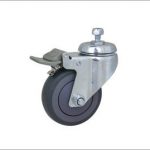 Kupo 100mm Locking Caster Wheels for various Light Stands (3 pcs) M10 thread